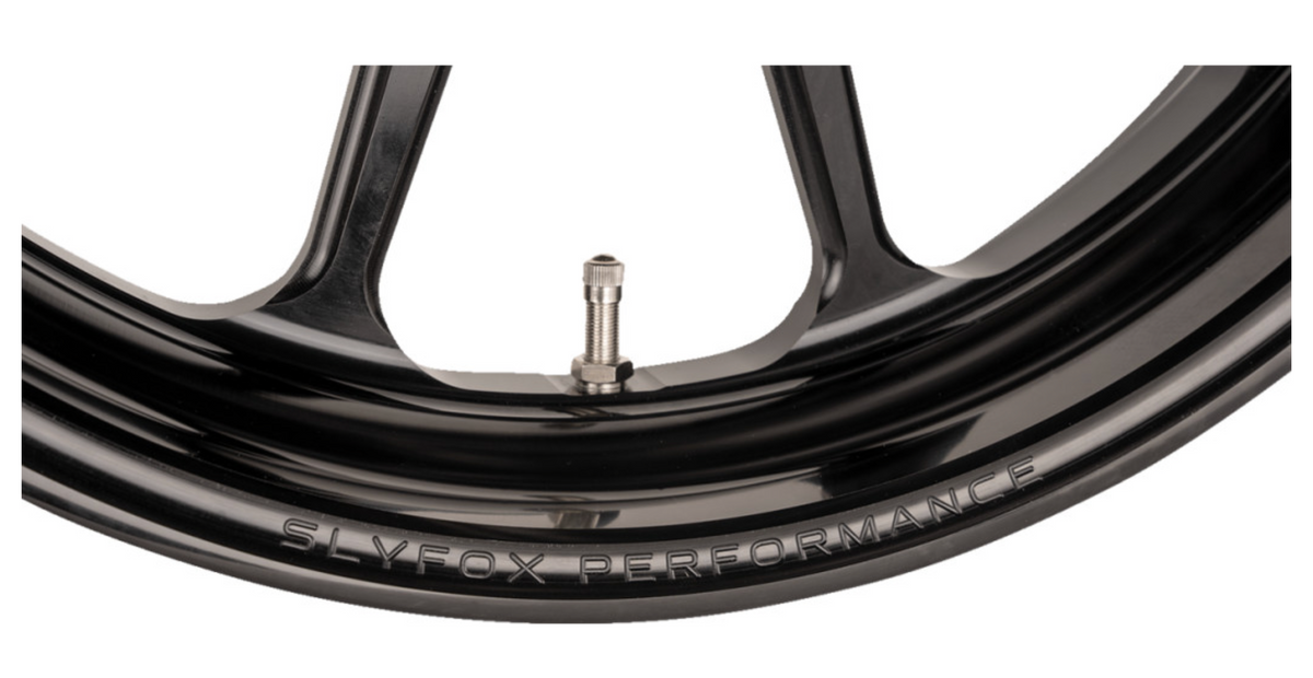 SlyFox Track Pro Front Wheel – 17x3.5 Black – Dual Disc, ABS Compatible - view 3