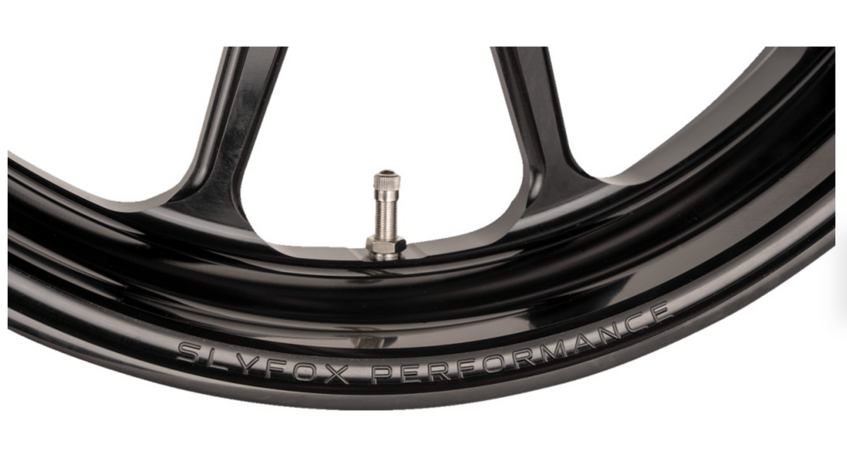SlyFox Track Pro Front Wheel – Dual Disc / With ABS – Black Anodized – 21x3.5 - view 3