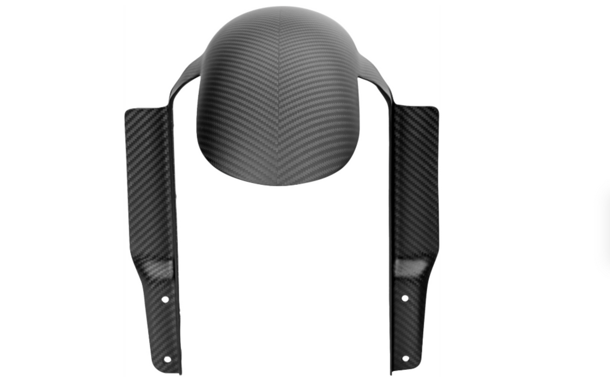 SlyFox Carbon Front Fender - Black Matte - view 2