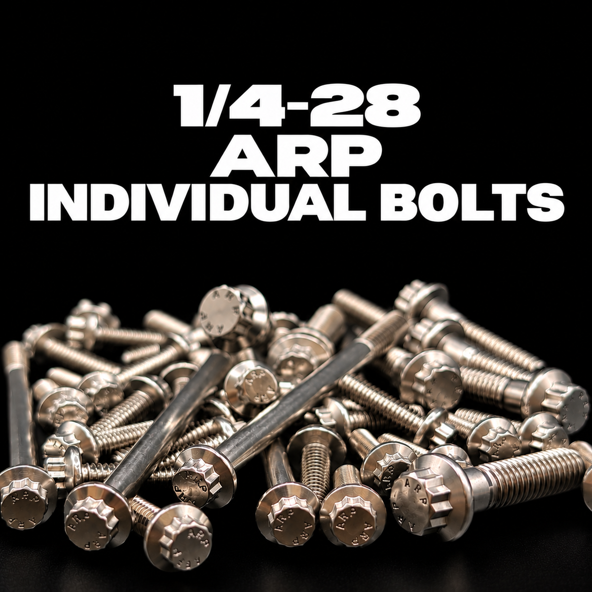 1/4-28 ARP Individual Bolts