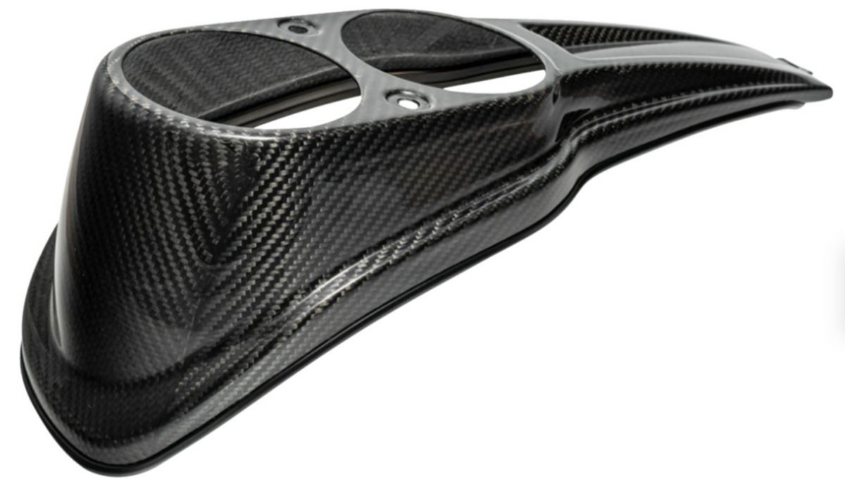 Carbon Fiber Dash Panel – Gloss Black – 2020–2021 Harley-Davidson® Low Rider S