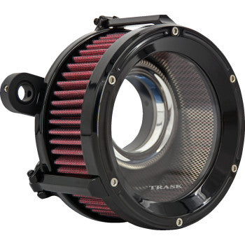 Trask Assault Charge Air Cleaner Kit – Gloss Black (Billet Aluminum) - view 3
