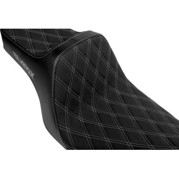 SlyFox High Noon Black & Gray Diamond Stitch For 2006 - 2017 Dyna - view 2