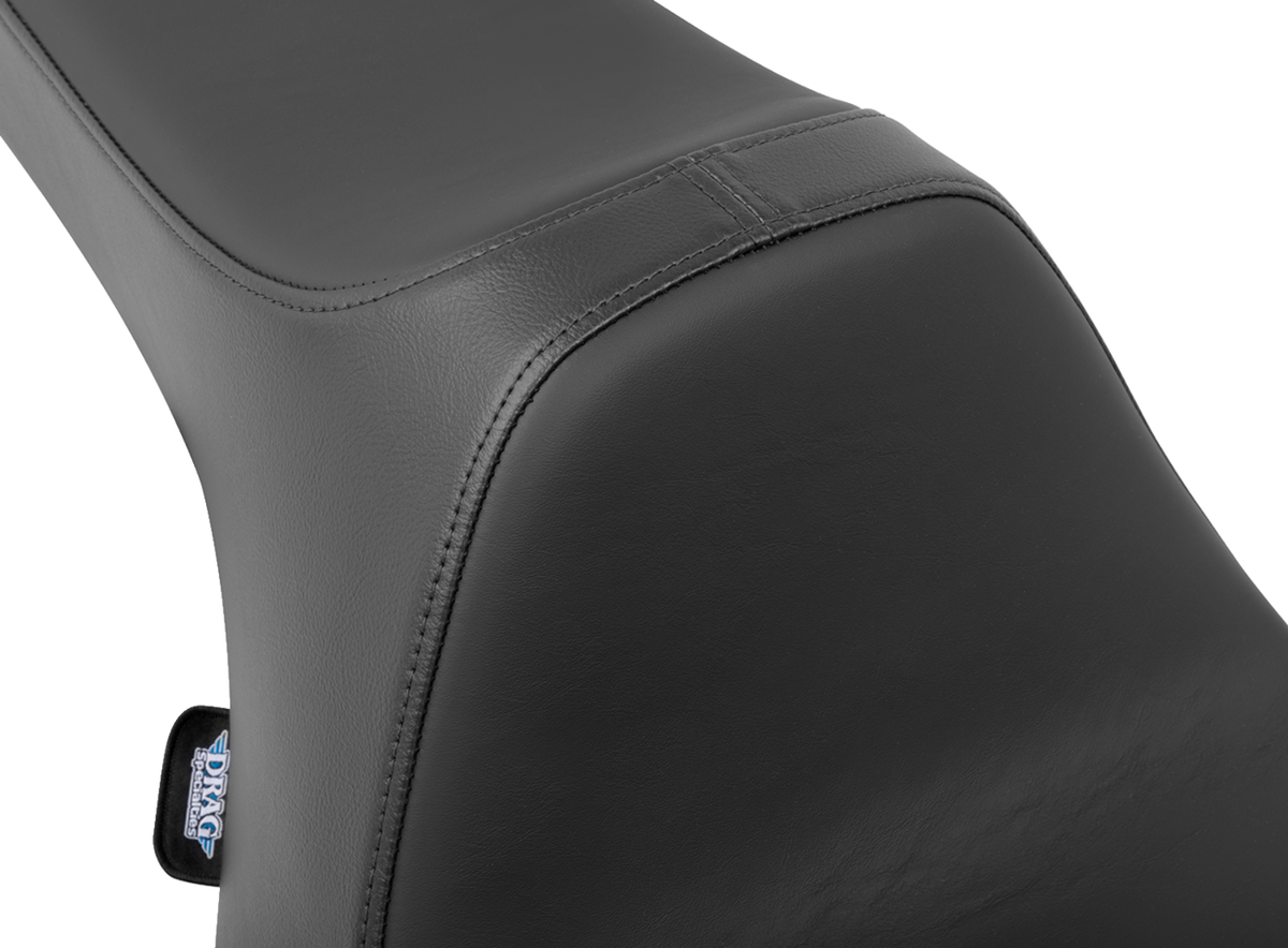 Drag Specialties Predator III Seat – Smooth – Black Solar Leather – FLT/FLH '23-'24 – view 4