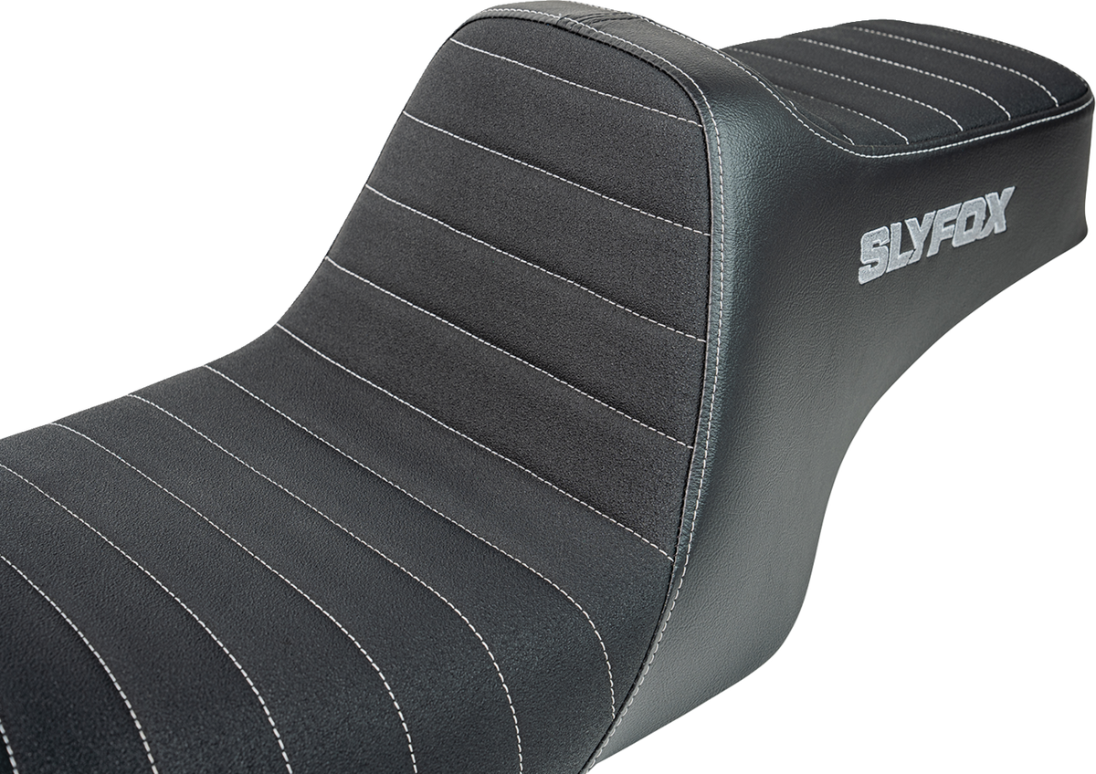 Slyfox High Noon Seat – Vinyl – Classic Stitch – Gray Logo – FL '97-'07 – view 4
