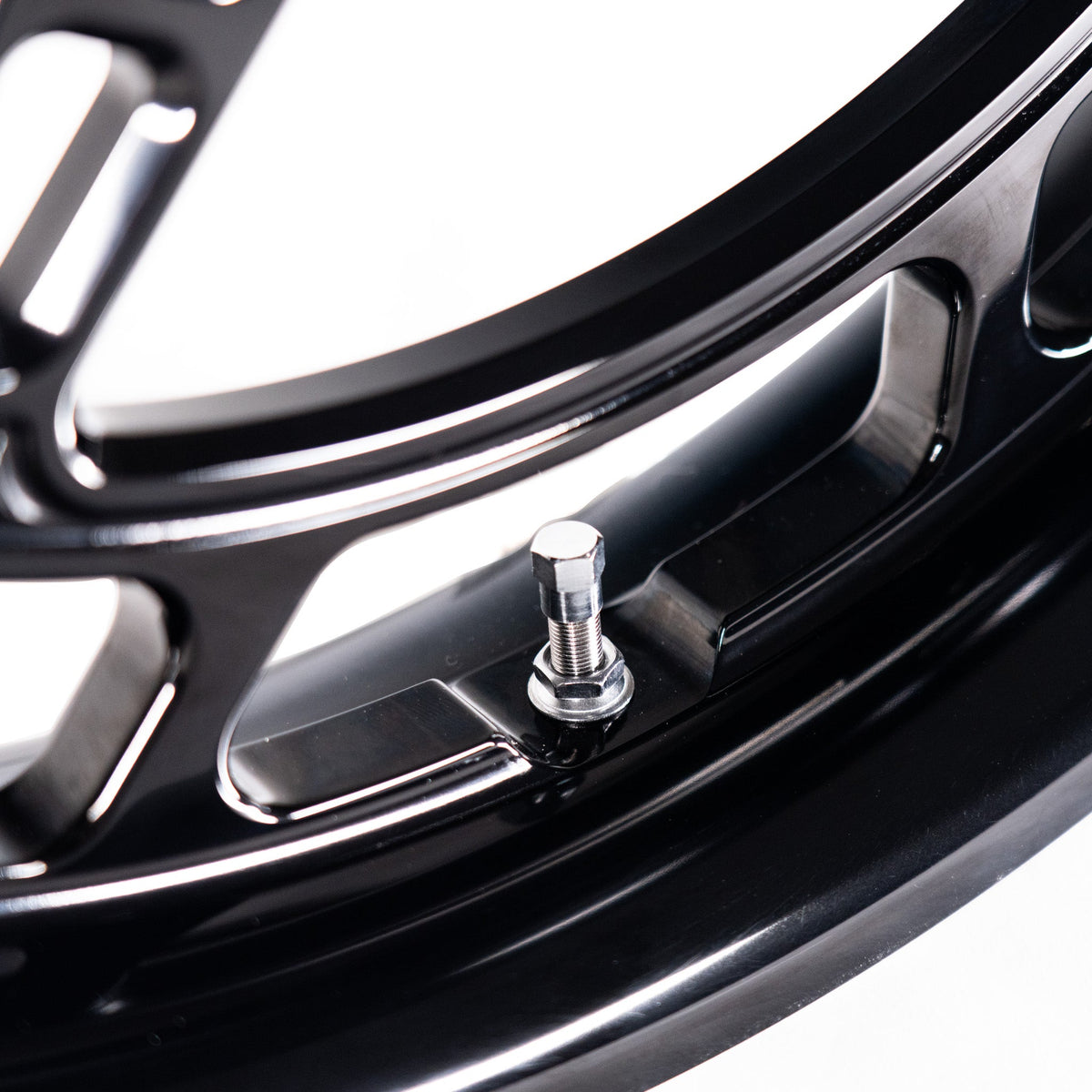 Hofmann Designs Directional 5-Star Front Wheel w/ Race Hub | Black - view 5