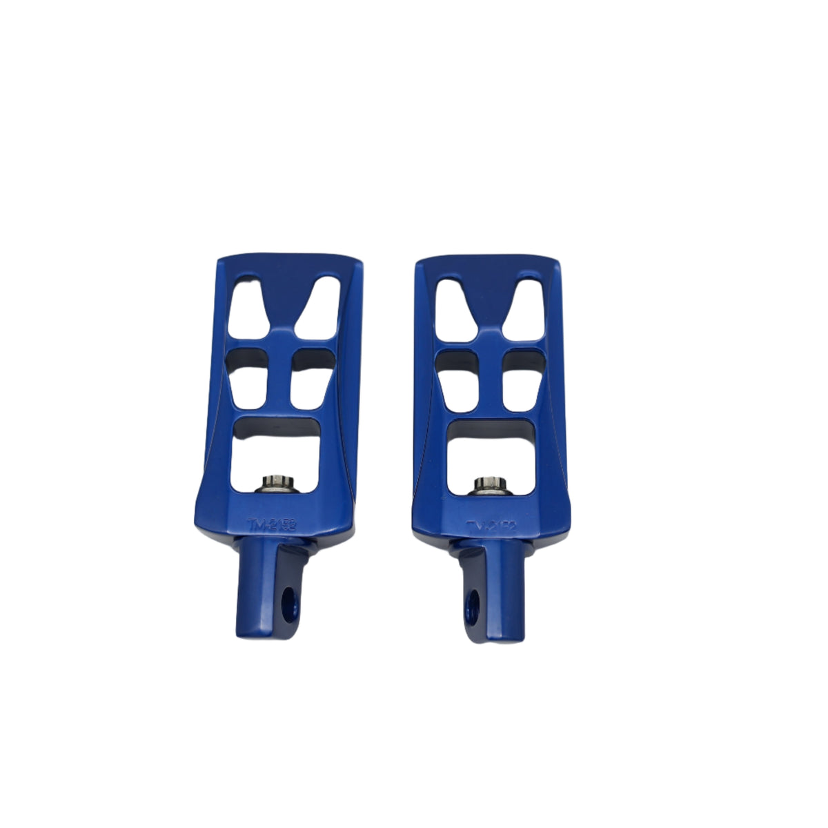 Open Box - (Custom Anodized Blue) Trask Assault Series Platform Pegs #1 - view 2