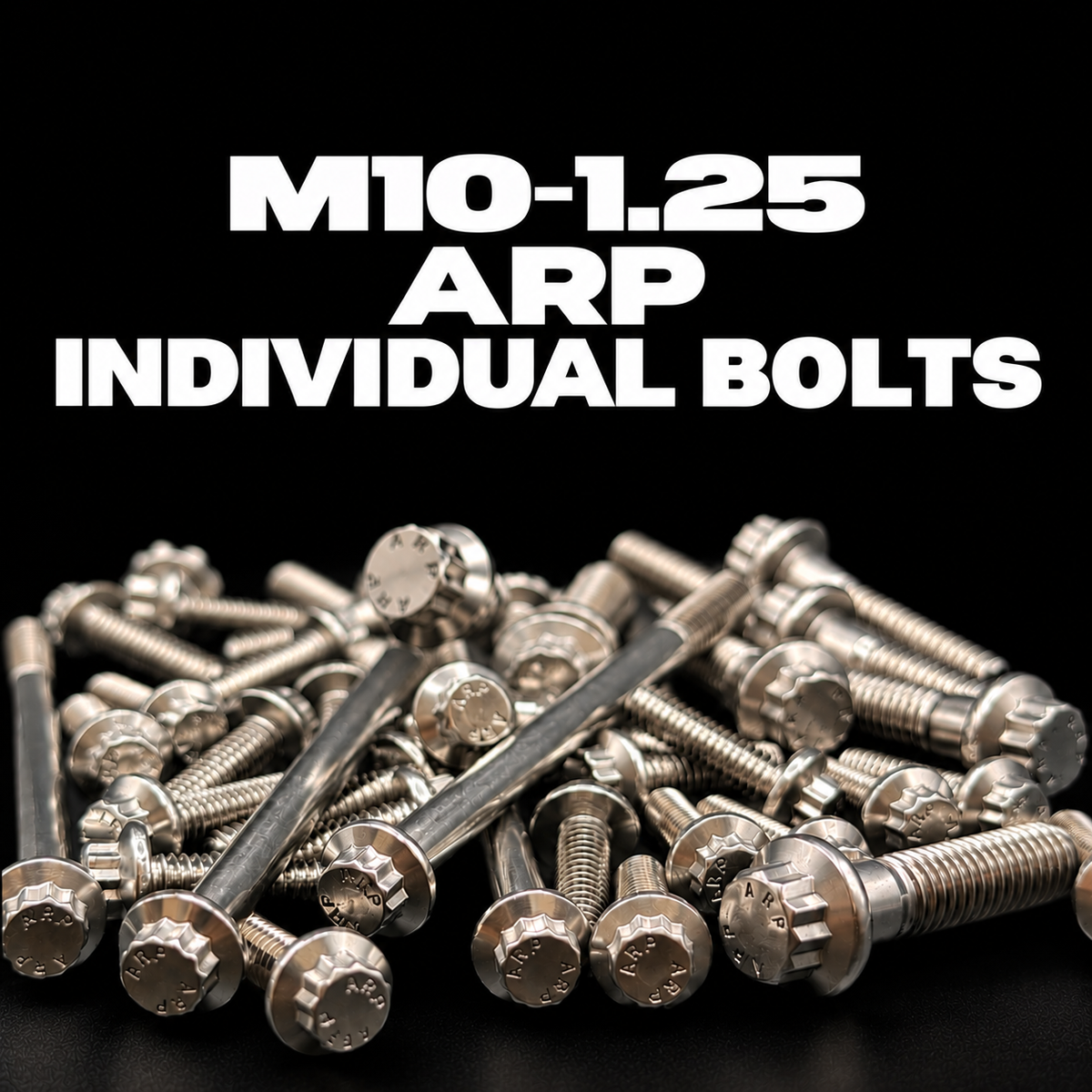 M10-1.25 ARP Individual Bolts
