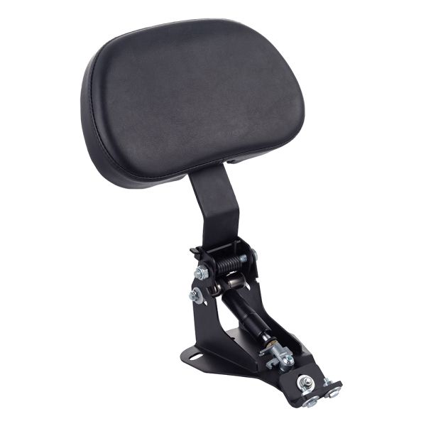 AdvanBlack Adjustable Riders Backrest with Mounting Kit