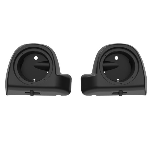 AdvanBlack Lower Vented Fairings 6.5' Speaker Pods fit 2014-2023 Harley Davidson Touring