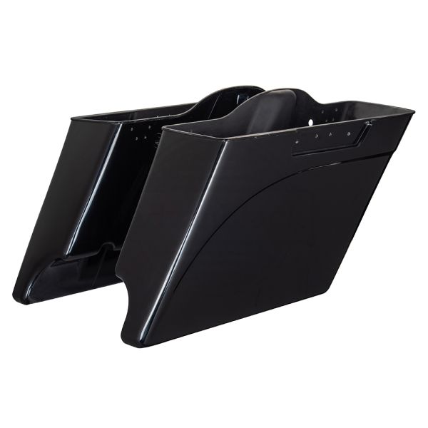 AdvanBlack Stretched Saddlebags Bottoms for '93-'13 Harley Davidson Touring