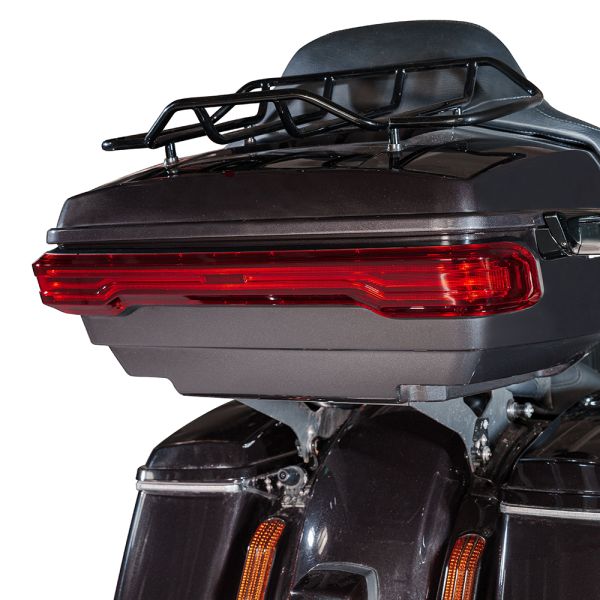 AdvanBlack 'Reaper" Red Rear Tour Trunk Pack LED Running/Brake/Turn Signals Light