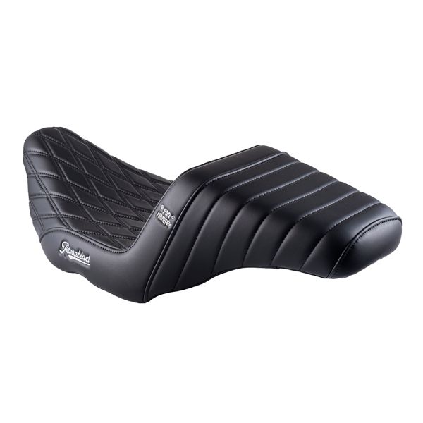 AdvanBlack x Professional Monkey Extended Reach Seat for '23.5Up Harley Touring Models