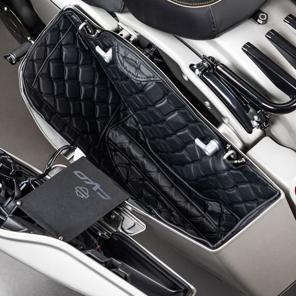 AdvanBlack Custom Stitching Saddlebag Liner for '23-'25 CVO model & '24Up Street Glide Road Glide