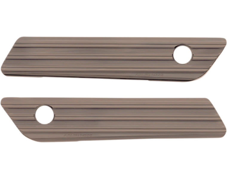 Arlen Ness Saddlebag Hinge Covers | 10-Gauge | '14–'24 Bagger