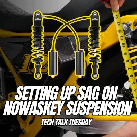 How to Set Up Suspension Sag the Right Way | Nowaskey Suspension Setup Guide