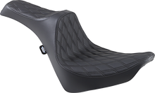 Drag Specialties Predator III Seat – Double Diamond – Black Stitching – FL/FX '18-'23