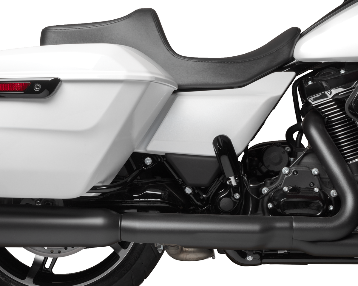 Drag Specialties Predator III Seat – Smooth – Black Solar Leather – FLT/FLH '23-'24 – view 2