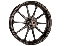 SlyFox Track Pro Front Wheel – Dual Disc / No ABS – Black – 17x3.5