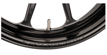 SlyFox Track Pro Front Wheel – Dual Disc / No ABS – Black – 17x3.5