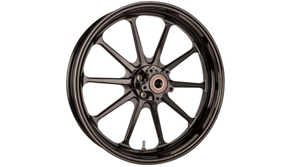 SlyFox Track Pro Front Wheel – 17x3.5 Black – Dual Disc, ABS Compatible