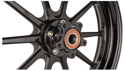 SlyFox Track Pro Front Wheel – 17x3.5 Black – Dual Disc, ABS Compatible