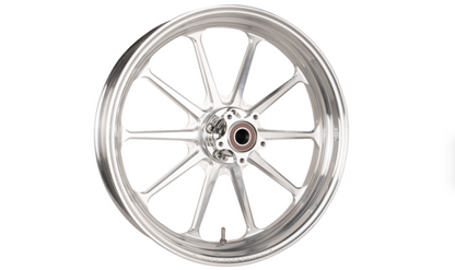 SlyFox Track Pro Front Wheel – 17x3.5 Silver – Dual Disc, ABS