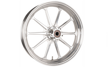 SlyFox Track Pro Front Wheel – 21x3.5 Dual Disc (No ABS) – Machined Silver