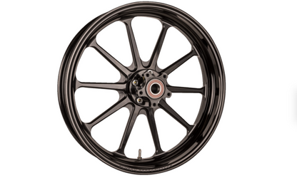 SlyFox Track Pro Front Wheel – Dual Disc / With ABS – Black Anodized – 21x3.5