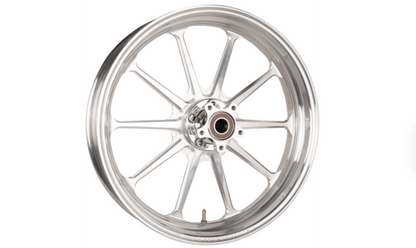 SlyFox Track Pro Front Wheel – 21x3.5 Machine Finish – Dual Disc, ABS Compatible