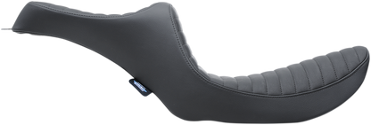 Drag Specialties Predator III Seat – Classic Stitch – Black – FXR '82-'00 – view 2