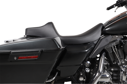 Drag Specialties Extended Reach Predator III Seat – Smooth – Black – FL '99-'07 – view 6