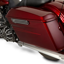 Arlen Ness 10-Gauge Saddlebag Hinge Covers – Black & Machined (2014–2024 Harley-Davidson® Touring)