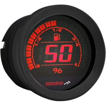 HD-02F | Fuel level meter | Harley-Davidson | Silver + Black