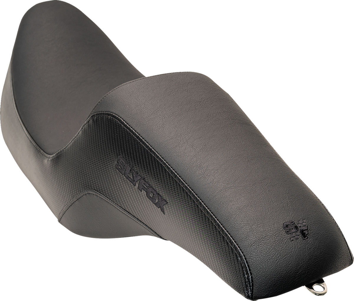 Slyfox Drifter Seat – Black Logo – Smooth Vinyl – Carbon Fiber – FL '08-'23 – view 3