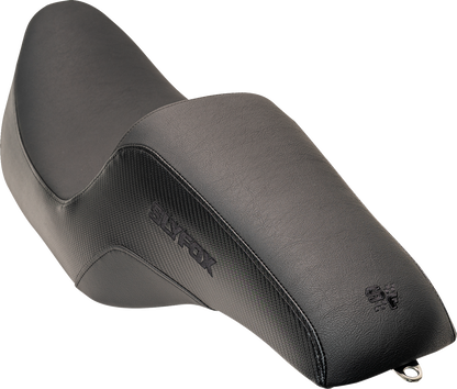 Slyfox Drifter Seat – Black Logo – Smooth Vinyl – Carbon Fiber – FL '08-'23 – view 3