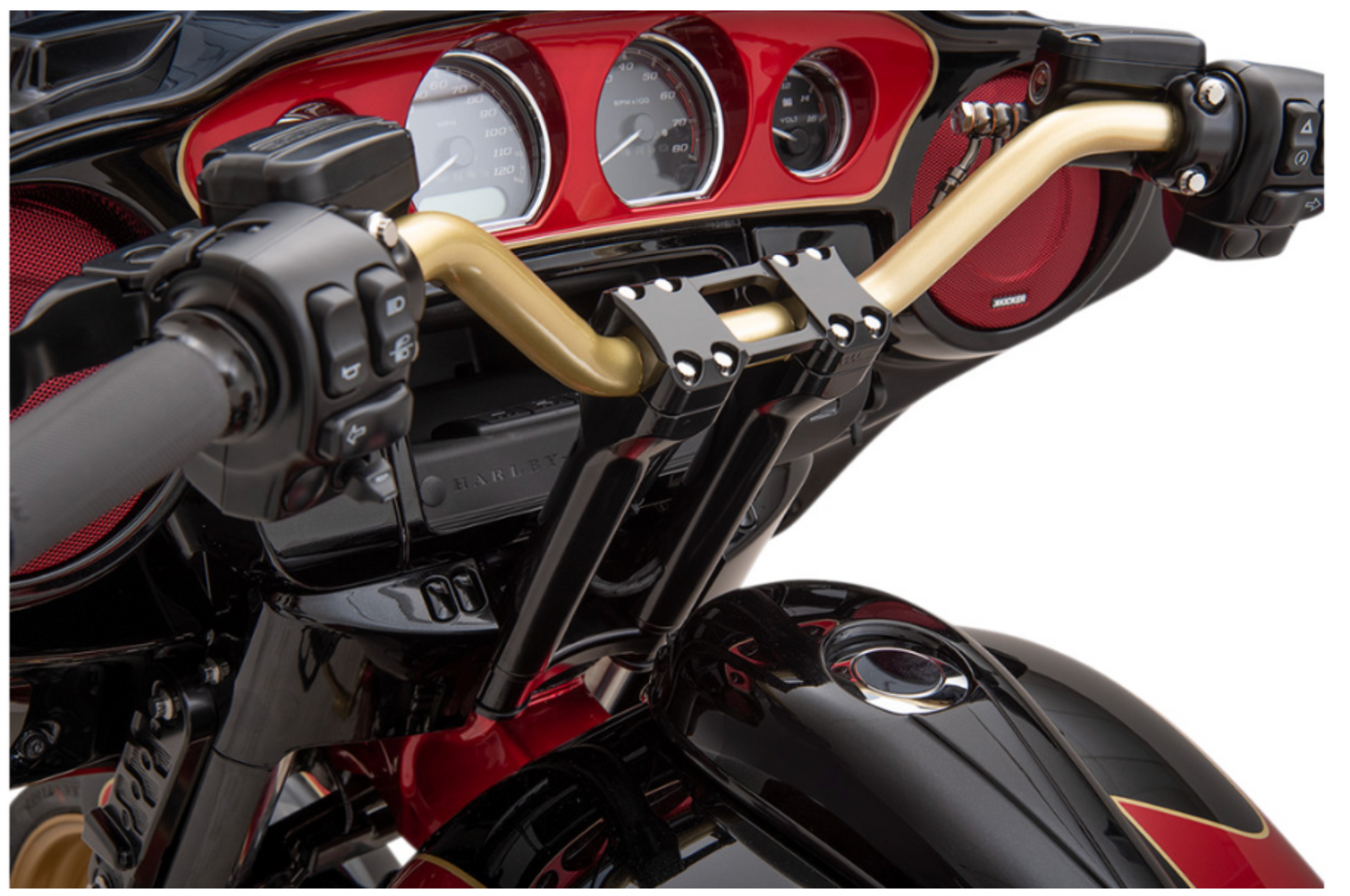 THRASHIN 1" Handlebar - Mid Bend - Black