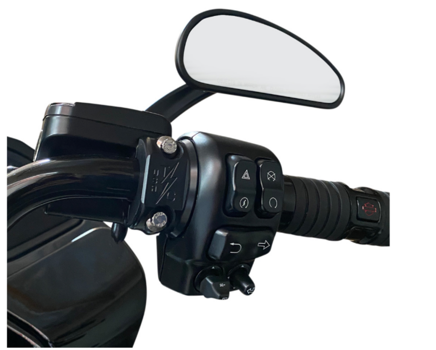 THRASHIN Brake/Clutch Perch Clamps - Black