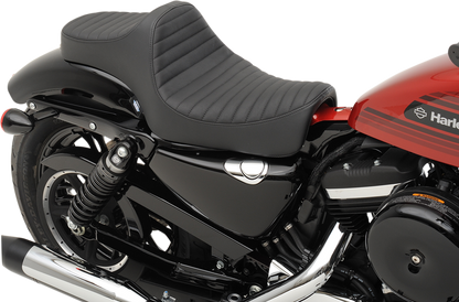 Drag Specialties Predator III Seat – Classic Stitch – XL '04-'22 – view 3