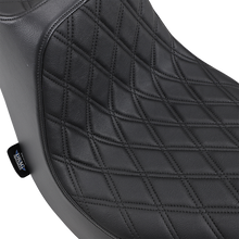 Drag Specialties Predator III Seat – Double Diamond – Black Stitching – FLFB/S '18-'25 – view 2