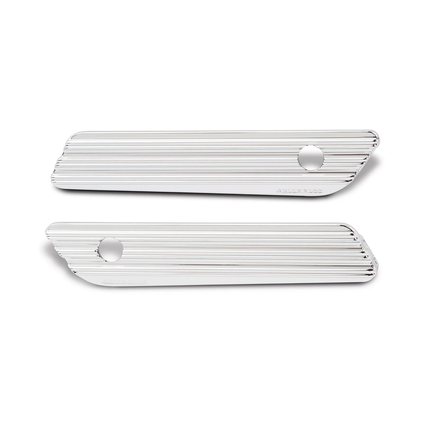 Arlen Ness 10-Gauge Saddlebag Hinge Covers – Chrome 2014–2024 Harley-Davidson® Touring