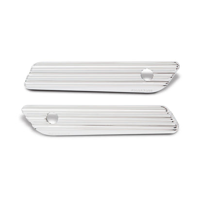 Arlen Ness 10-Gauge Saddlebag Hinge Covers – Chrome 2014–2024 Harley-Davidson® Touring