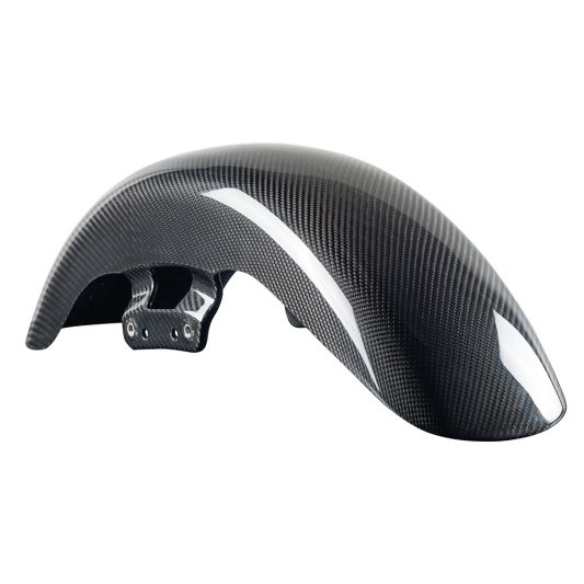 AdvanBlack Carbon Fiber Front Fender for '23.5Up Harley Touring