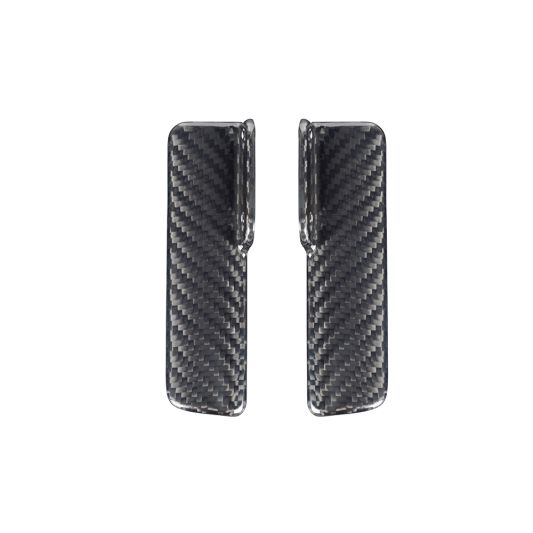 AdvanBlack Carbon Fiber Inverted Fork Covers for '23.5 & '24Up Harley Touring