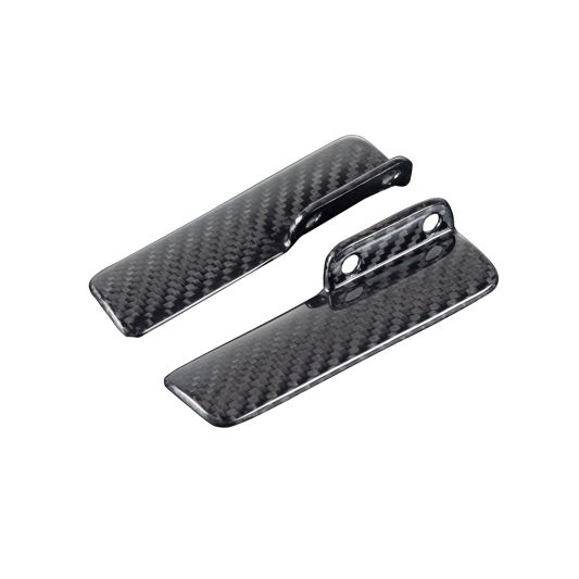 AdvanBlack Carbon Fiber Inverted Fork Covers for '23.5 & '24Up Harley Touring