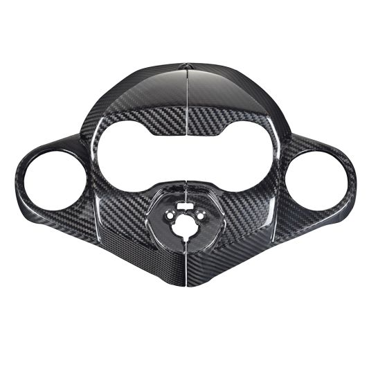 AdvanBlack Carbon Fiber Triple Tree Cover for 2024+ Road Glide & 2023+ CVO Road Glide