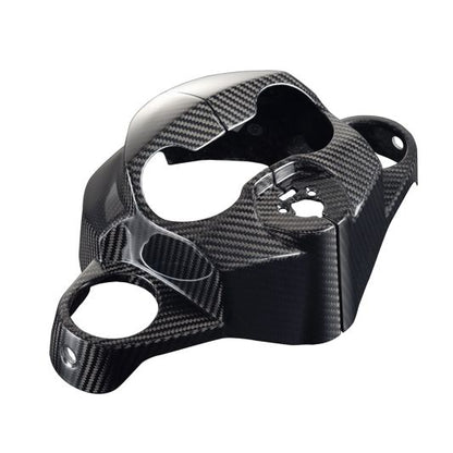 AdvanBlack Carbon Fiber Triple Tree Cover for 2024+ Road Glide & 2023+ CVO Road Glide