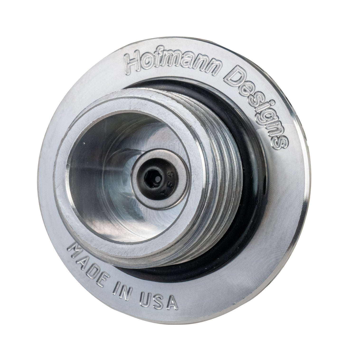 12 Point Billet Aluminum Gas Cap – Vented & Non-Vented Options (Machined or Black Finish)