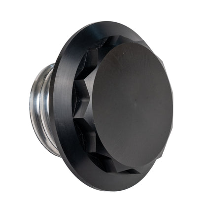 12 Point Billet Aluminum Gas Cap – Vented & Non-Vented Options (Machined or Black Finish)
