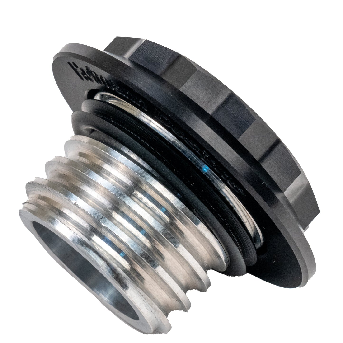 12 Point Billet Aluminum Gas Cap – Vented & Non-Vented Options (Machined or Black Finish)